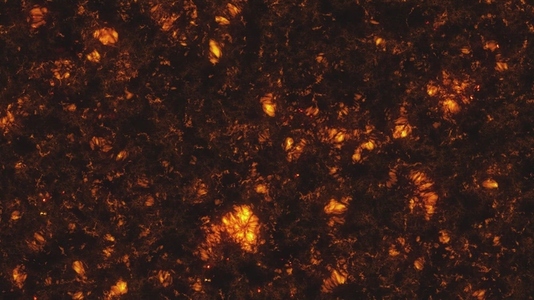 Sun Burning Surface Texture