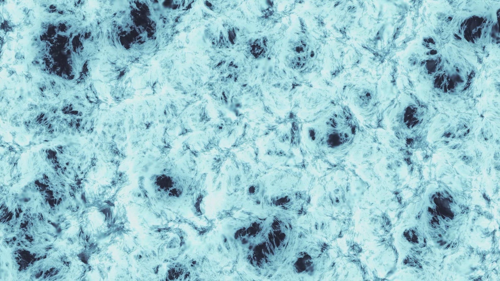 Blue Fractal Organic Energy Texture