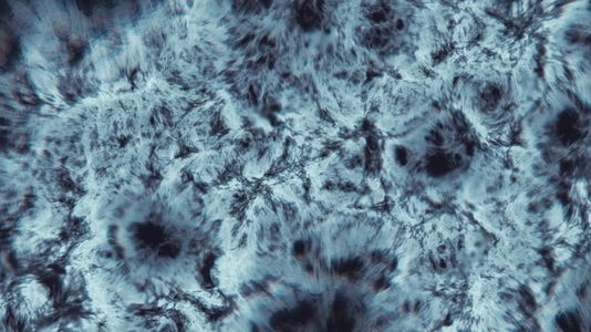 Blue Fractal VFX Background