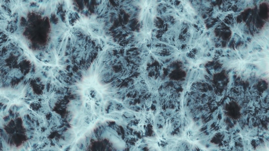Icy Fractal VFX Background