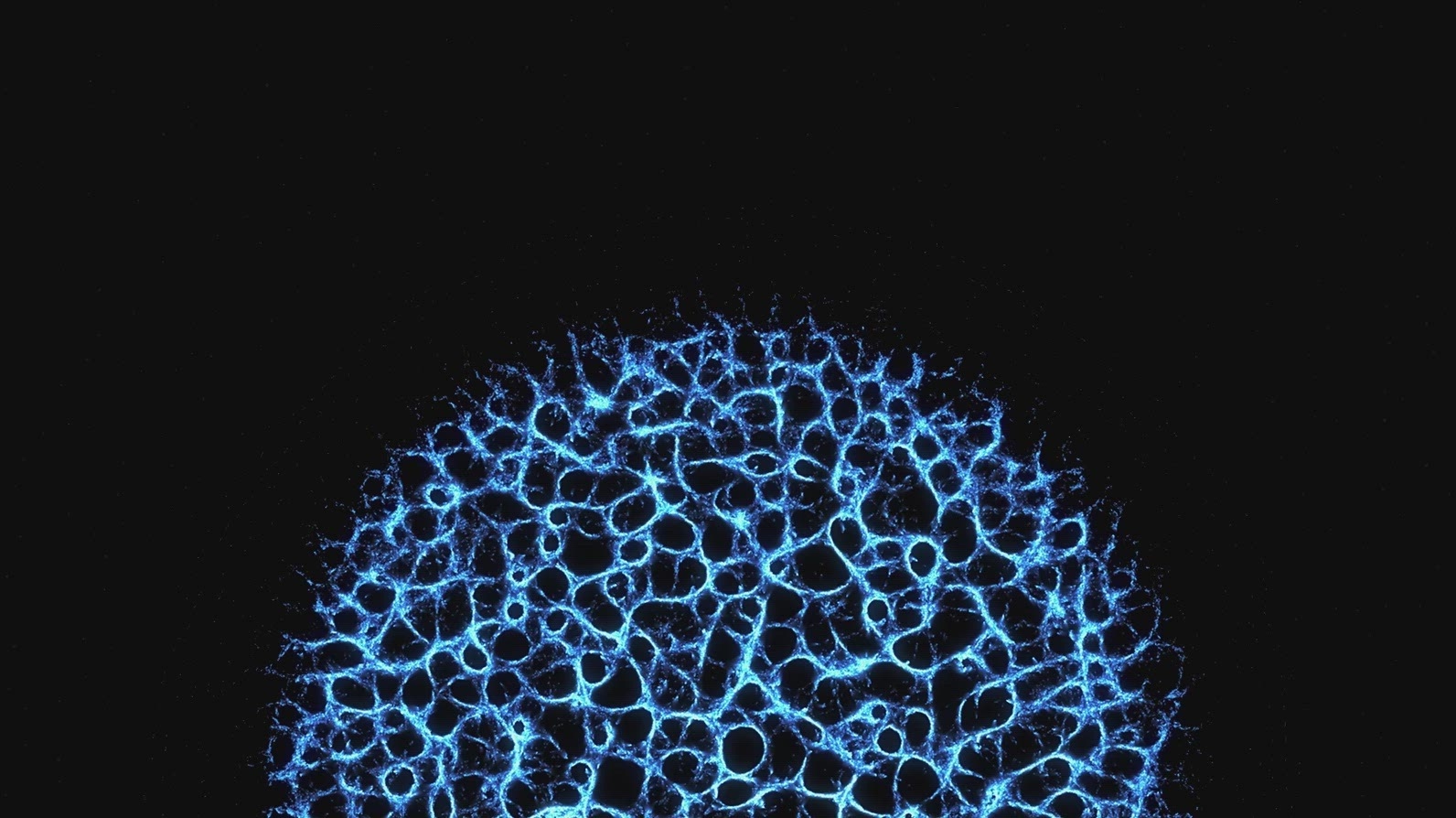 Growing Neural Fractal Ring