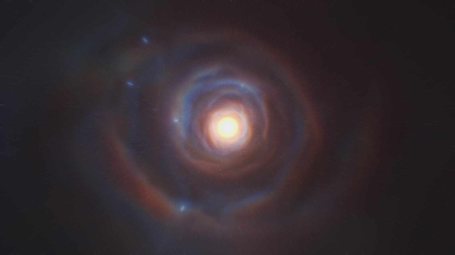 Deep Space Nebula Travel