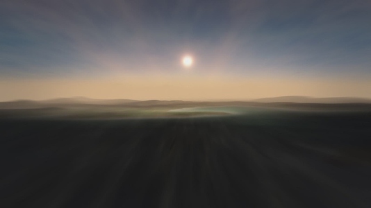 Flying Above Earth   s Mountains