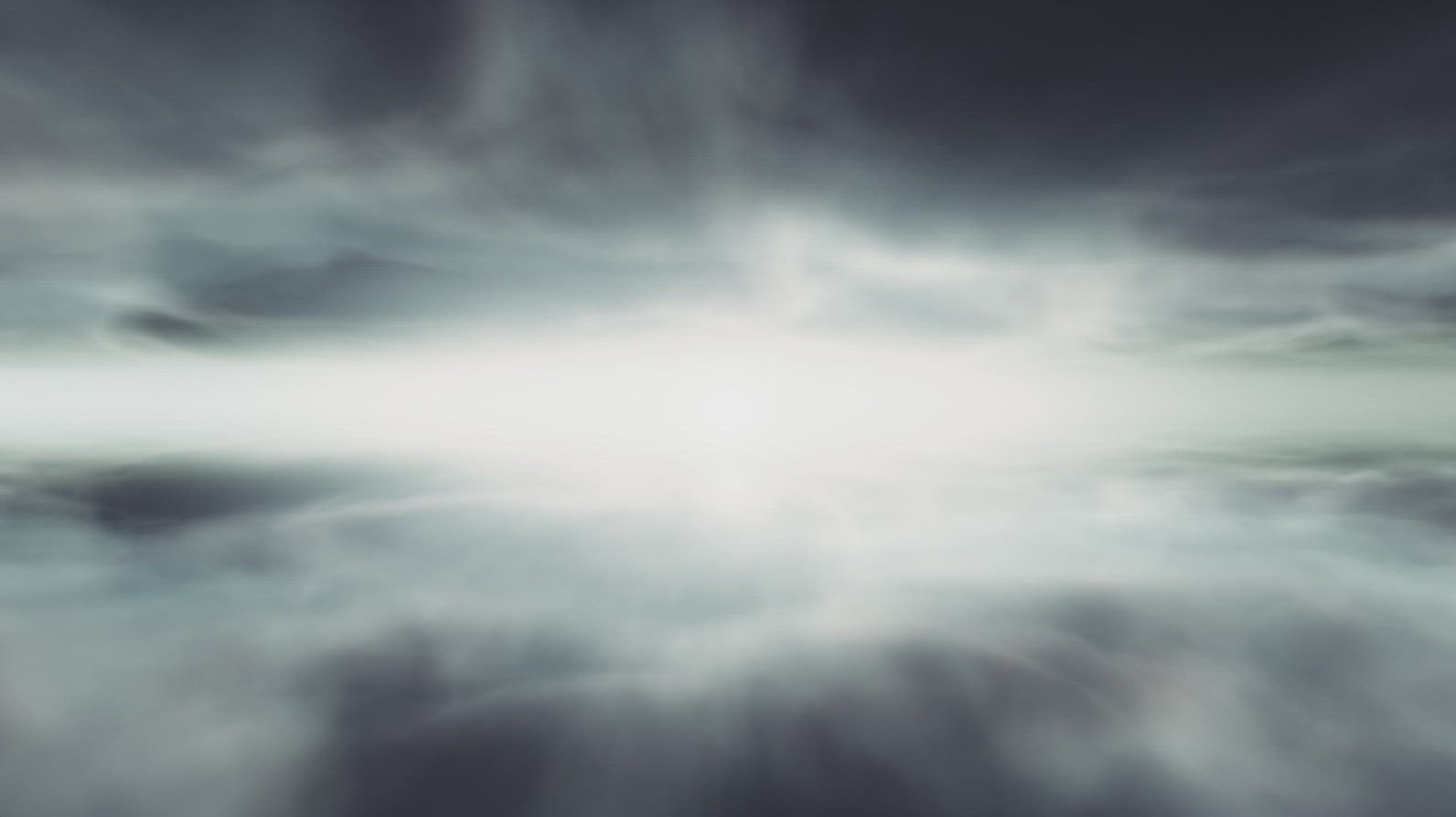 Soaring Through Clouds in Golden Sunset