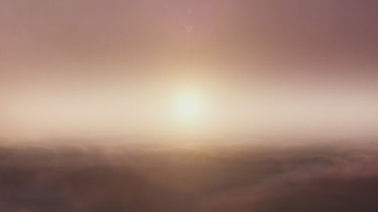 Floating Above Clouds During Sunset Floating Above Clouds During Sunset