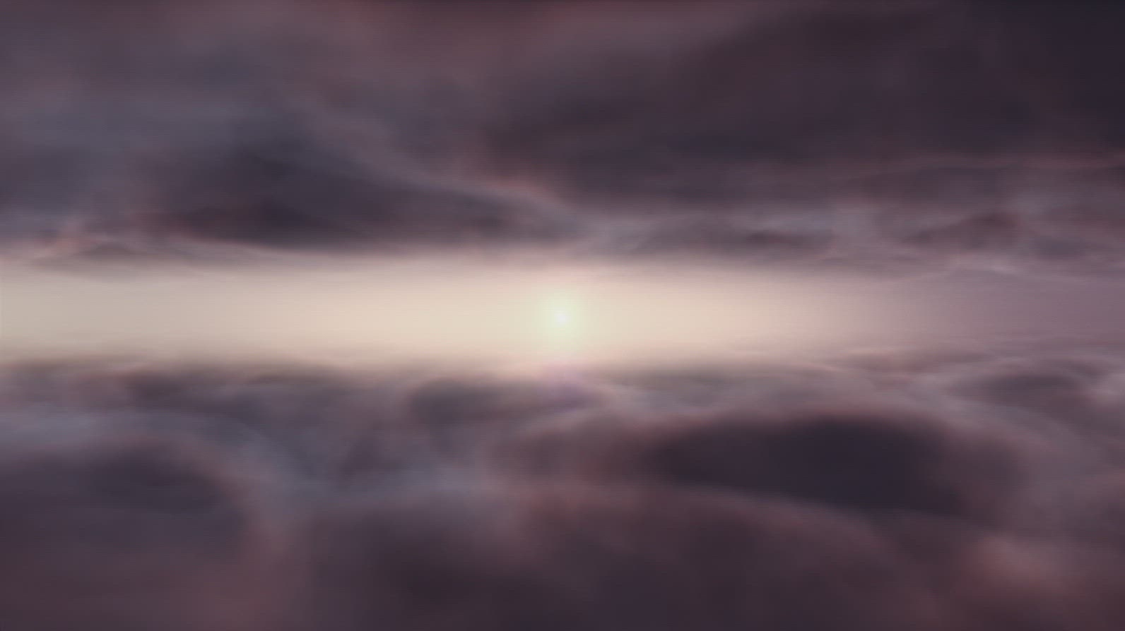 Above the Clouds at Golden Hour