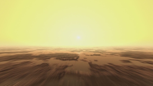 Hovering Over Martian Ground Hovering Over Martian Ground