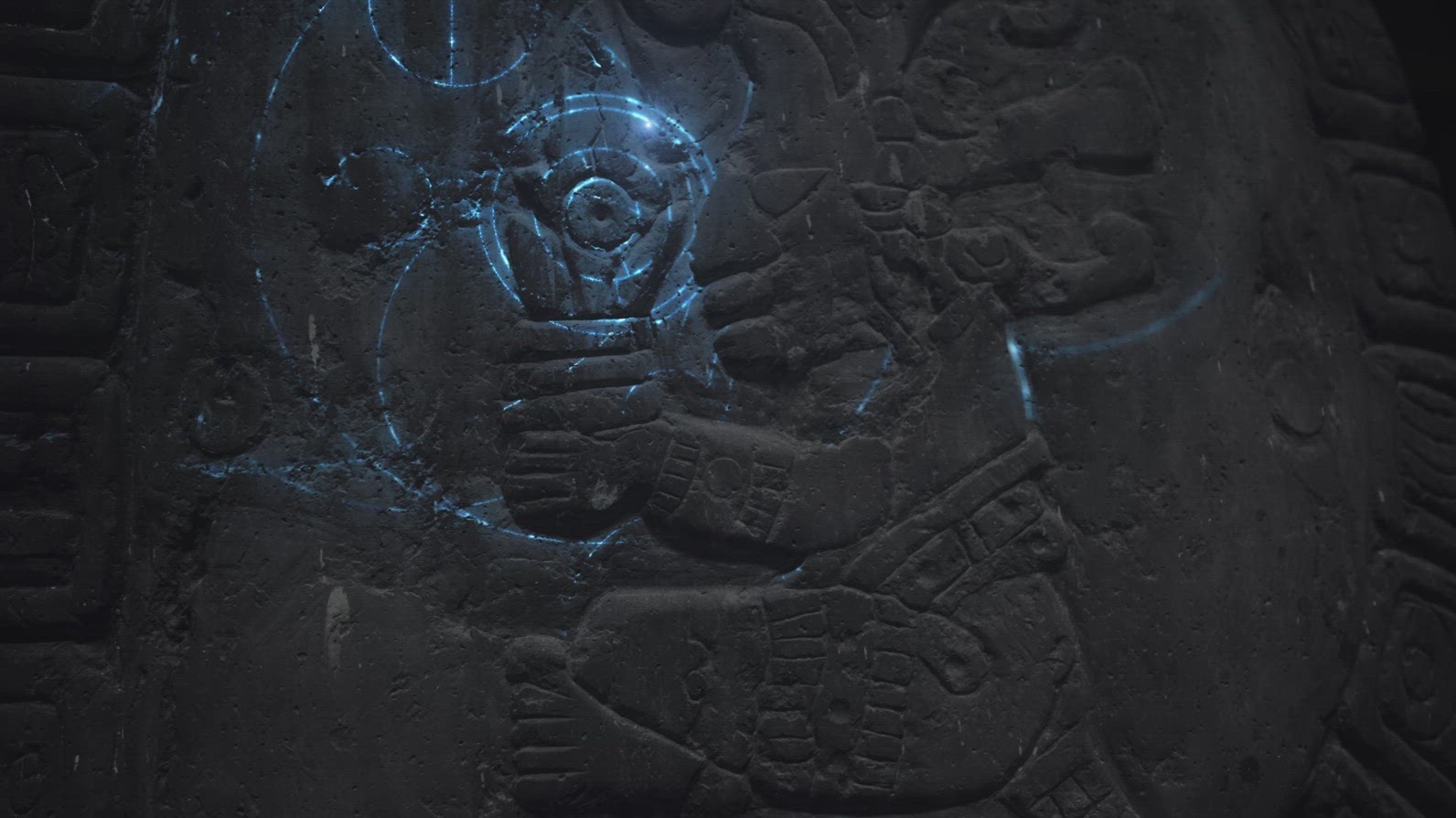 Magic Symbols in Mayan Sculpture