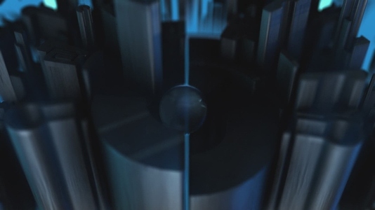 Ancient Abstract Stone Artifact Animation