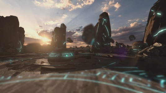 Mystic Ancient Ruins Activate in Sunset Mystic Ancient Ruins Activate in Sunset