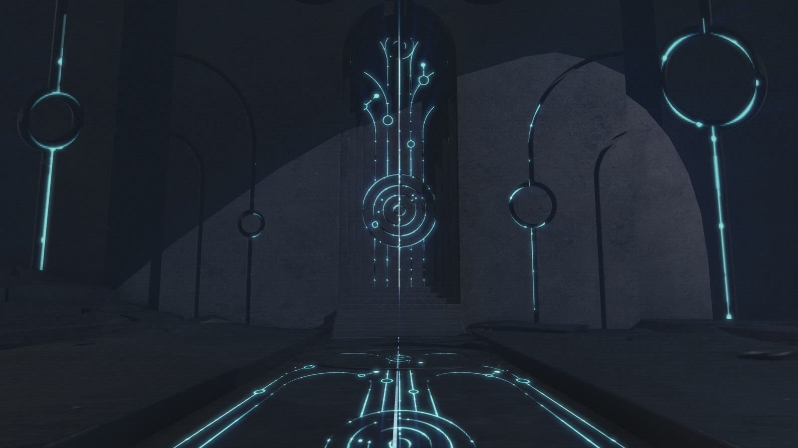 Ancient Temple Gates Open to Celestial Realm