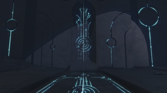 Ancient Temple Gates Open to Celestial Realm