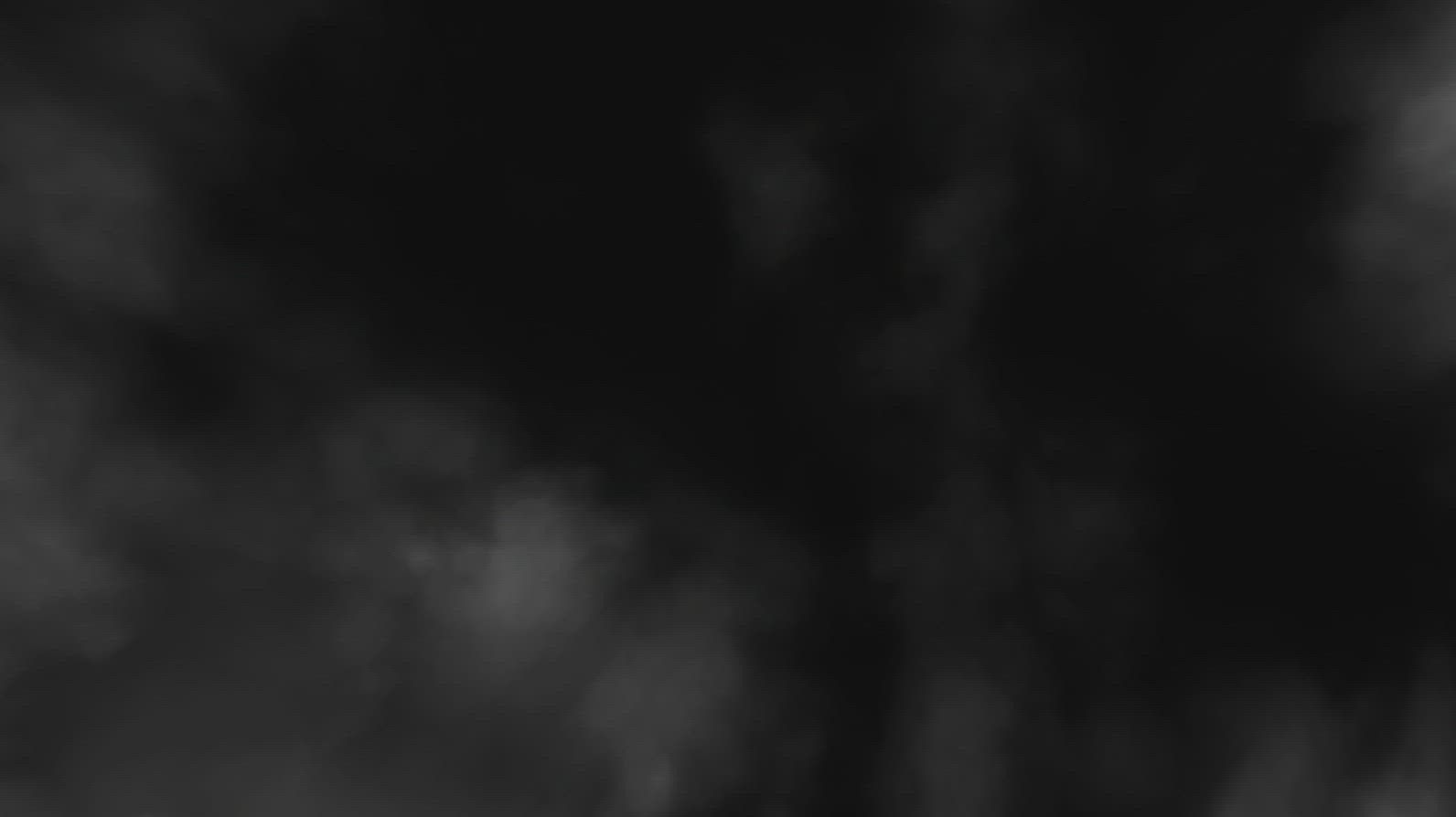 Fog Flowing on black background VFX Asset