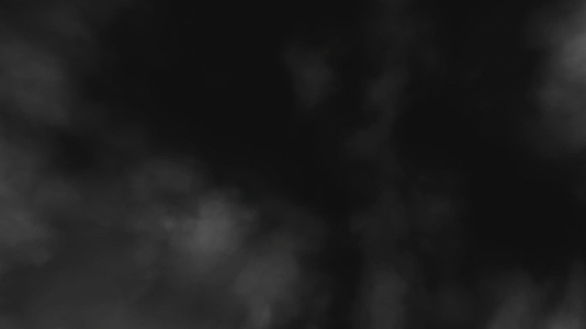 Fog Flowing on black background VFX Asset