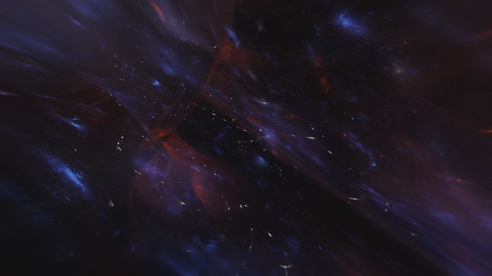 Universe Warping Space and Time – Seamless Loop Background 12