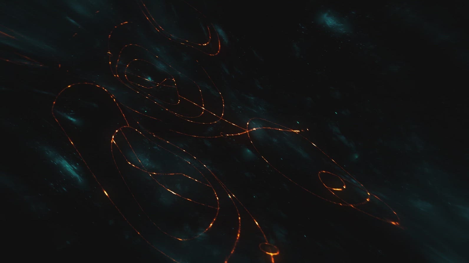 Universe Warping Space and Time – Seamless Loop Background 34