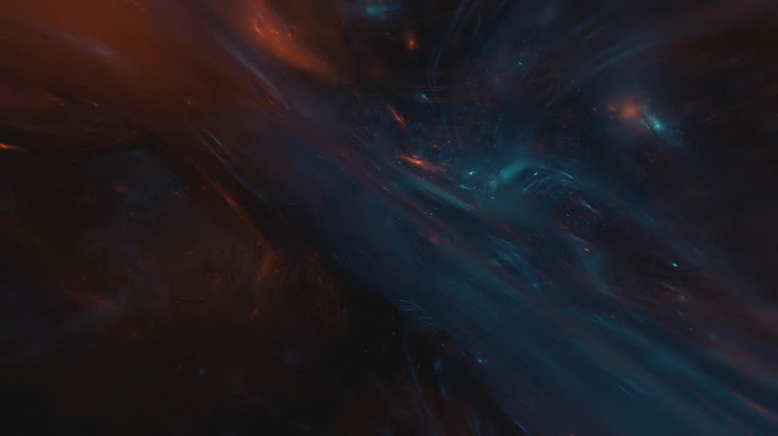 Universe Warping Space and Time – Seamless Loop Background 37