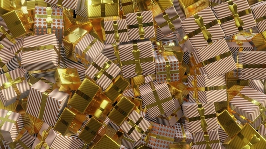 Gifts Boxes 3D Transition Gifts Boxes 3D Transition