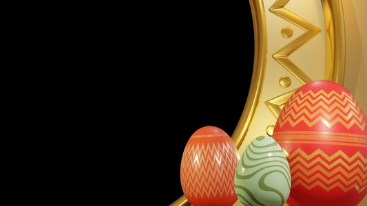 Easter Eggs Color 3D