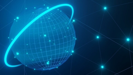 Global Tech Plexus Background