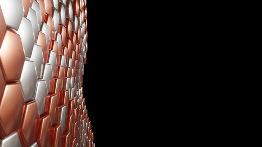 Hexagon Shape Alpha Channel