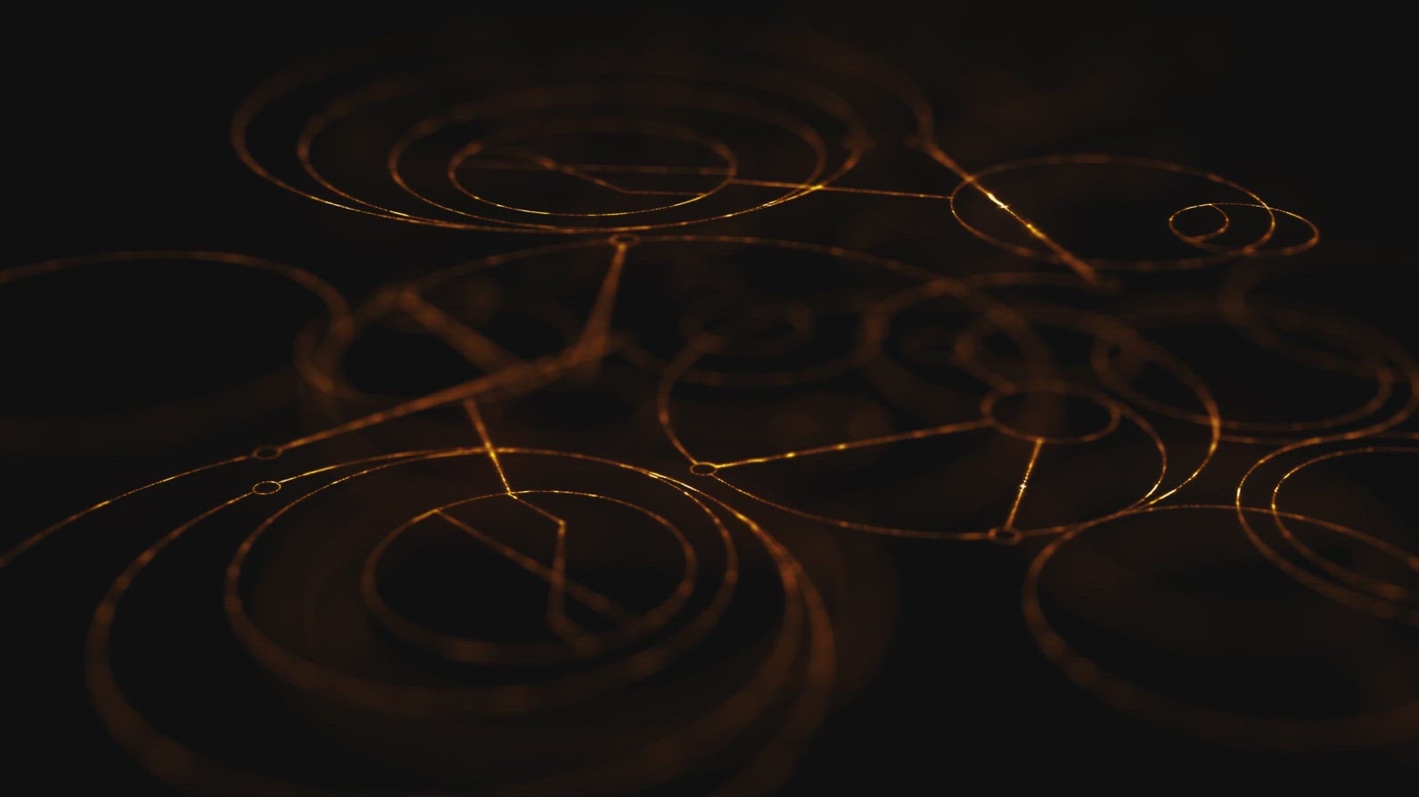 Virtual Hologram Data Display Motion Background