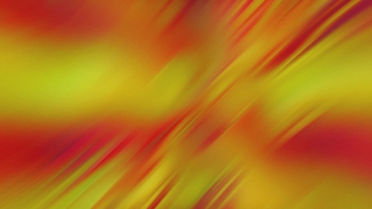 Bright Yellow and Red Light Streaks in Vibrant Abstract Motion