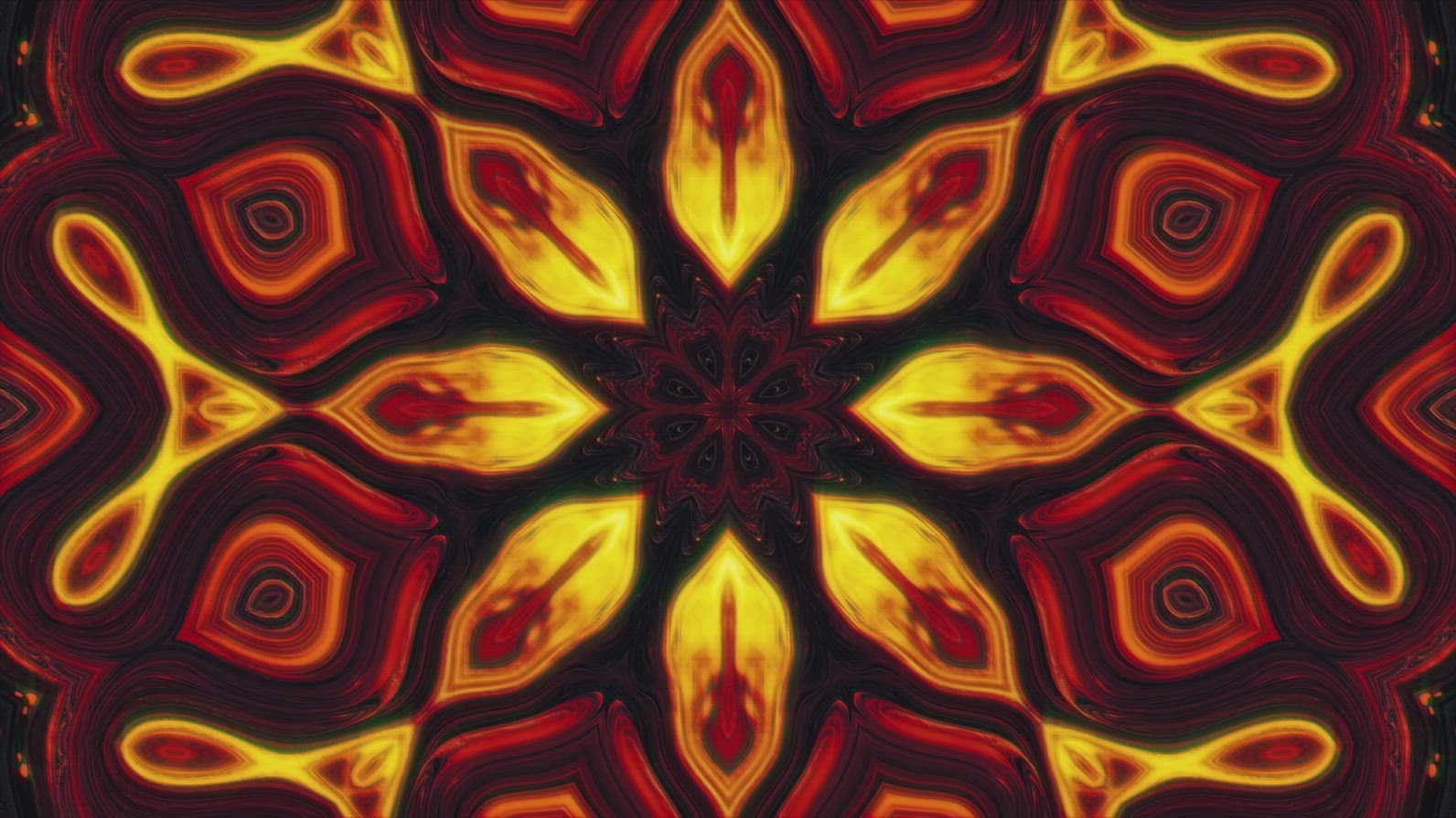 Kaleidoscopic Abstract Visual Loops 14