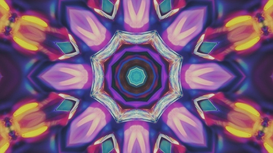 Kaleidoscopic Abstract Visual Loops 11