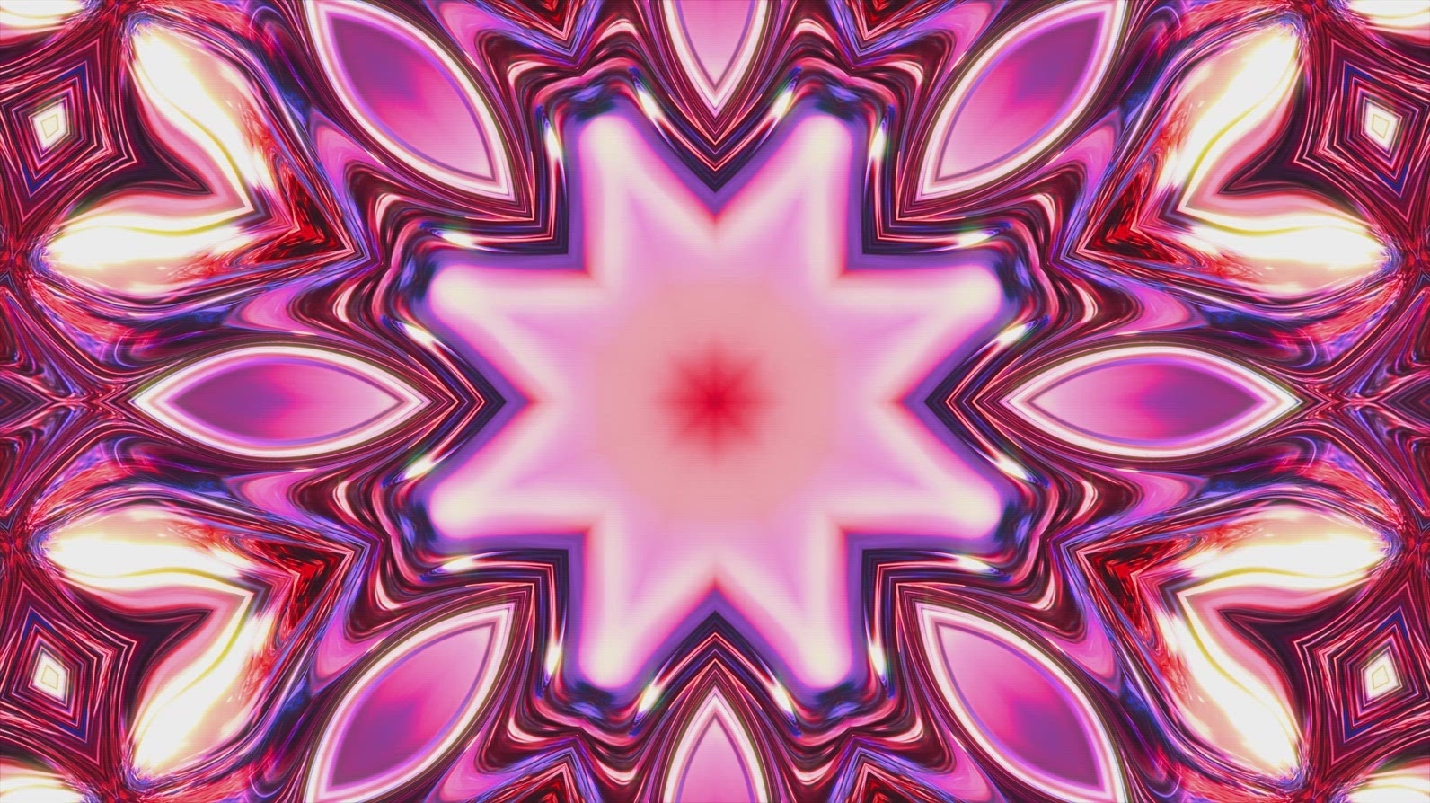 Kaleidoscopic Abstract Visual Loops 9