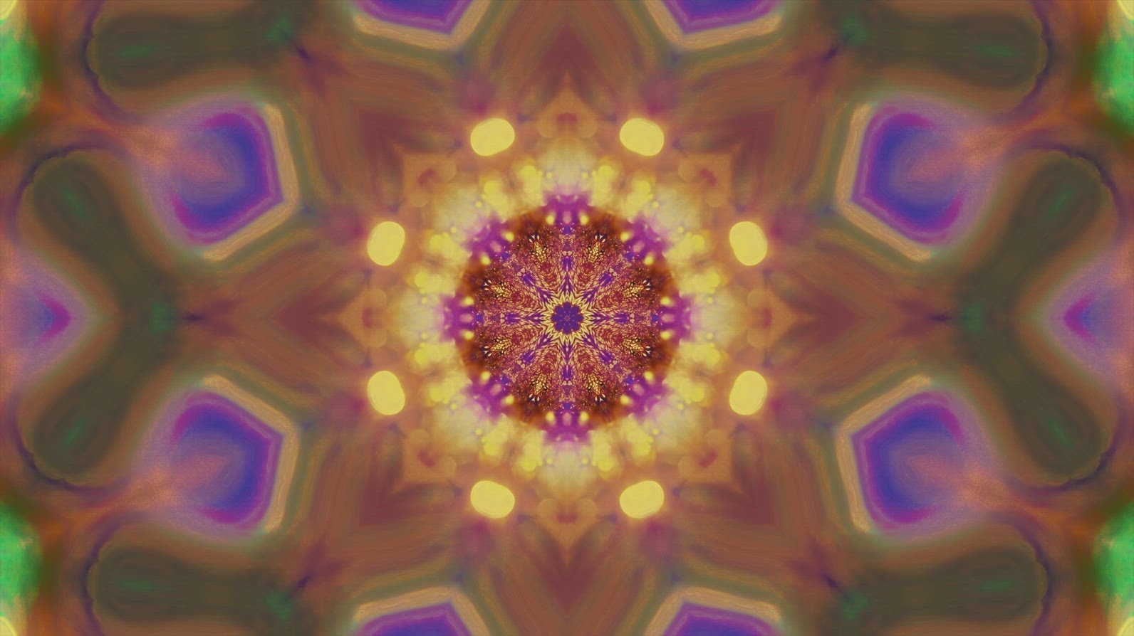 Kaleidoscopic Abstract Visual Loops 10