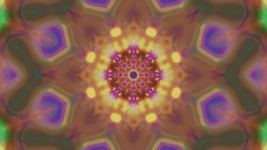 Kaleidoscopic Abstract Visual Loops 10