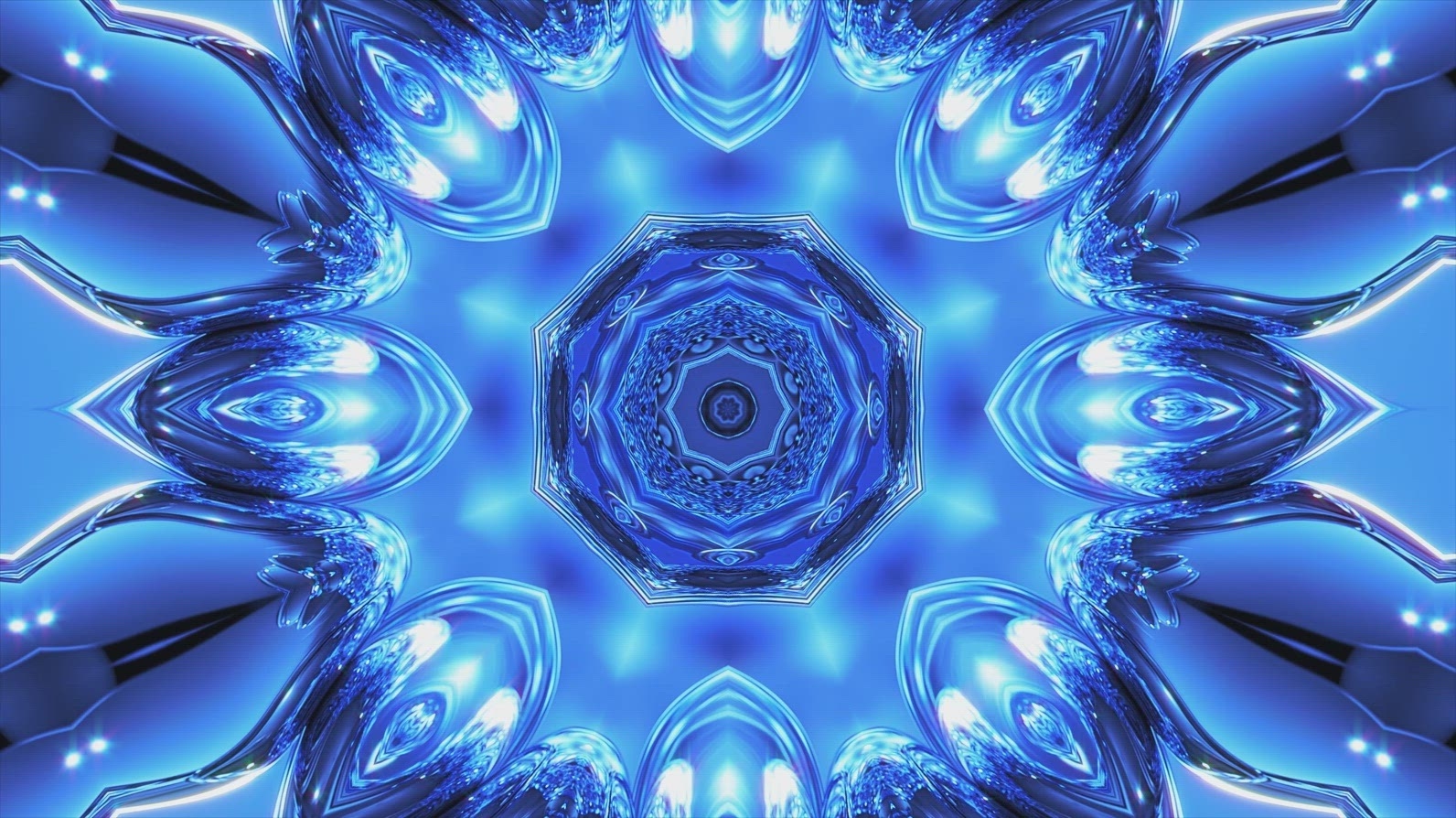 Kaleidoscopic Abstract Visual Loops 4