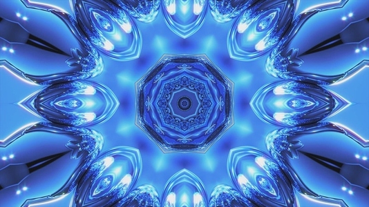 Kaleidoscopic Abstract Visual Loops 4