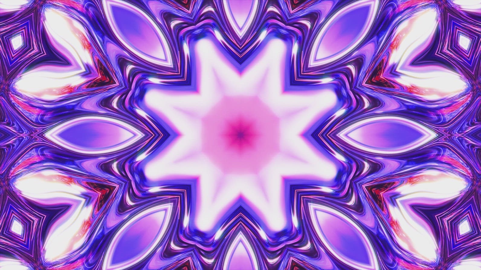 Kaleidoscopic Abstract Visual Loops 1