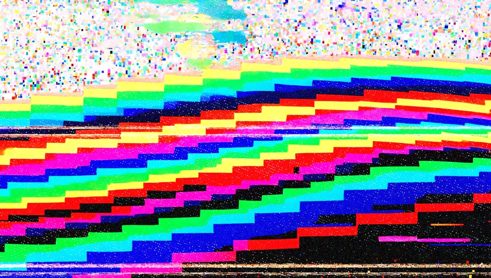 Bad TV Glitch Noise 2
