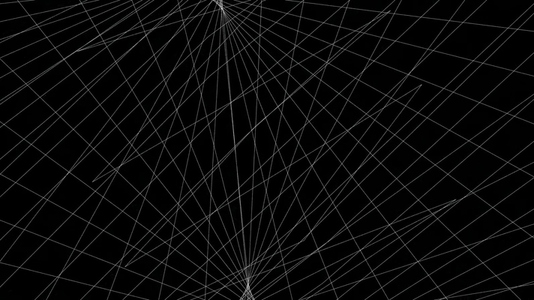 Animated Geometric Grid Loop 12