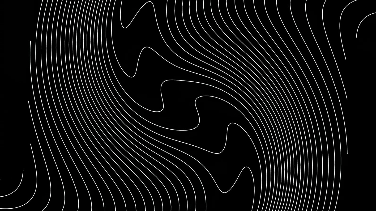 Animated Geometric Grid Loop 6
