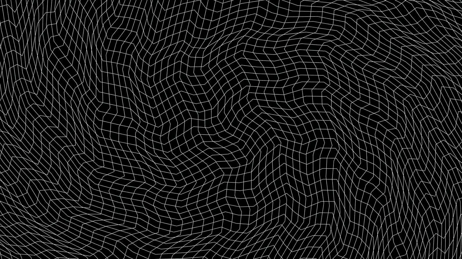 Animated Geometric Grid Loop 4