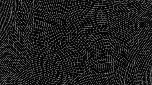 Animated Geometric Grid Loop 4