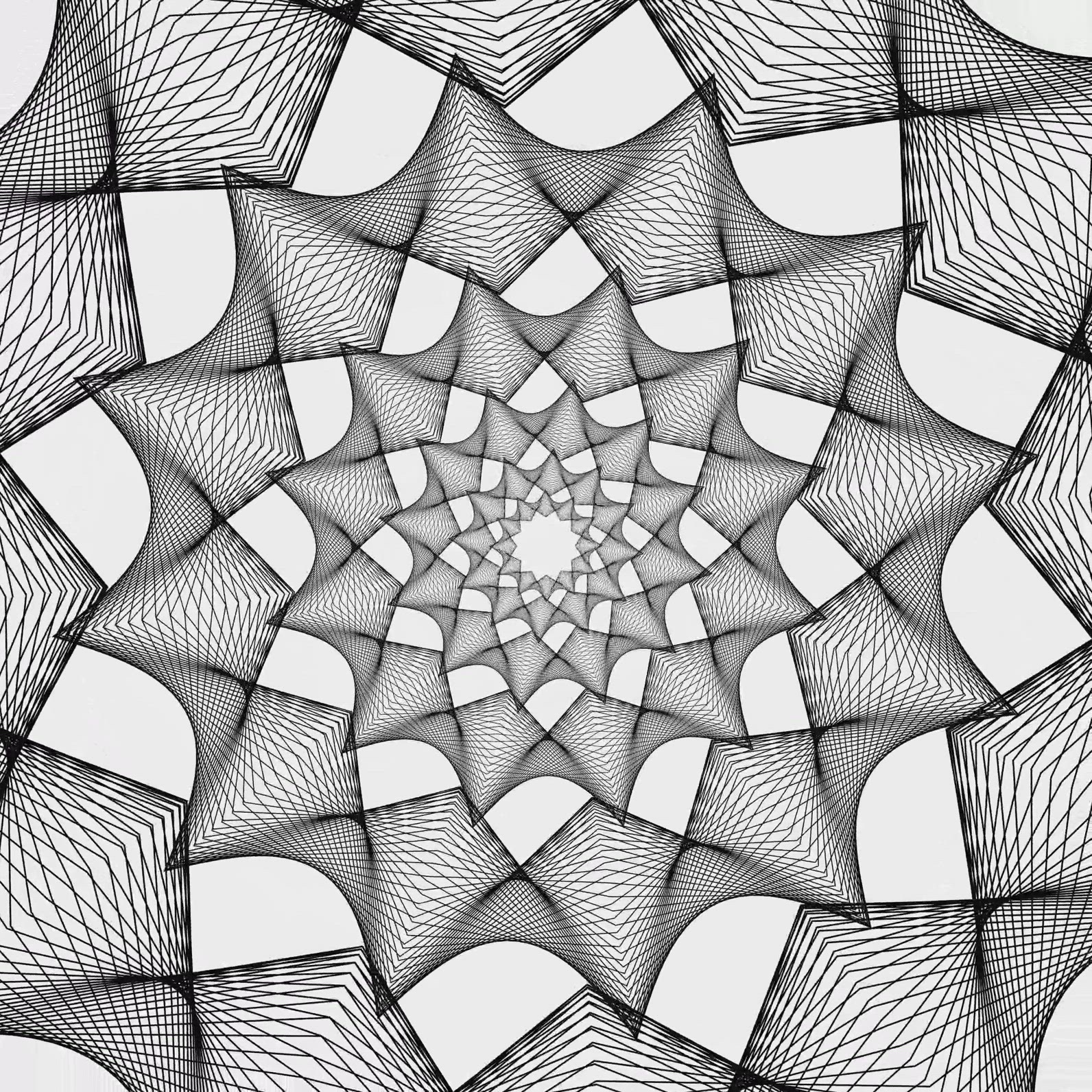 Animated Guilloche Pattern 2