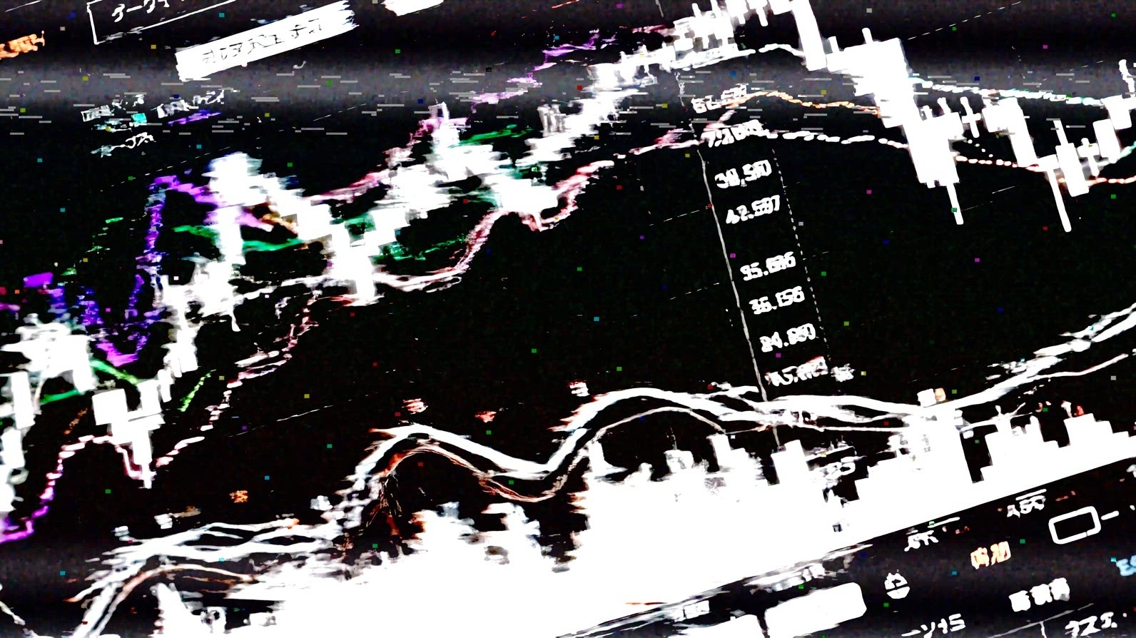 Cyberpunk Stock Ticker Chart 12