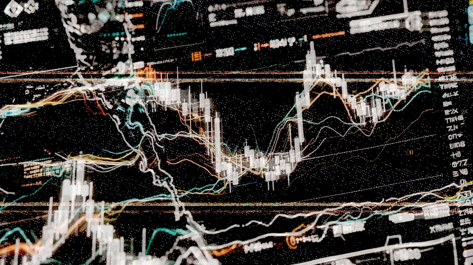 Cyberpunk Stock Ticker Chart 9