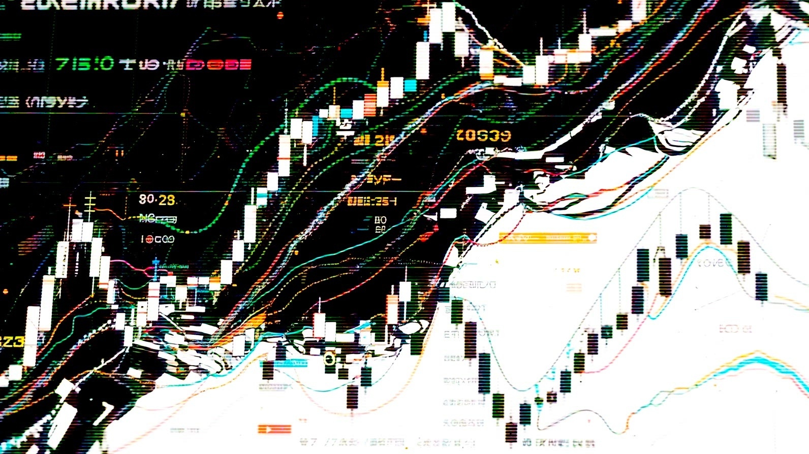Cyberpunk Stock Ticker Chart 8