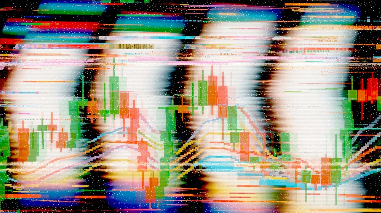 Cyberpunk Stock Ticker Chart 7