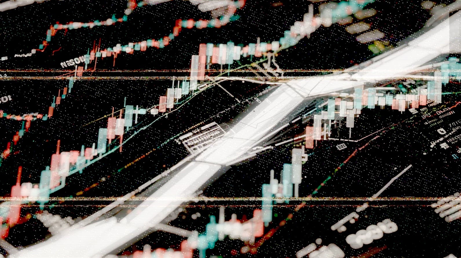 Cyberpunk Stock Ticker Chart 6