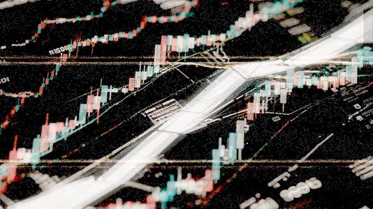 Cyberpunk Stock Ticker Chart 6 Cyberpunk Stock Ticker Chart 6