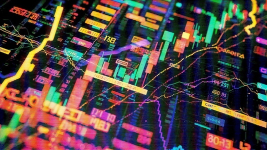 Cyberpunk Stock Ticker Chart 2 Cyberpunk Stock Ticker Chart 2