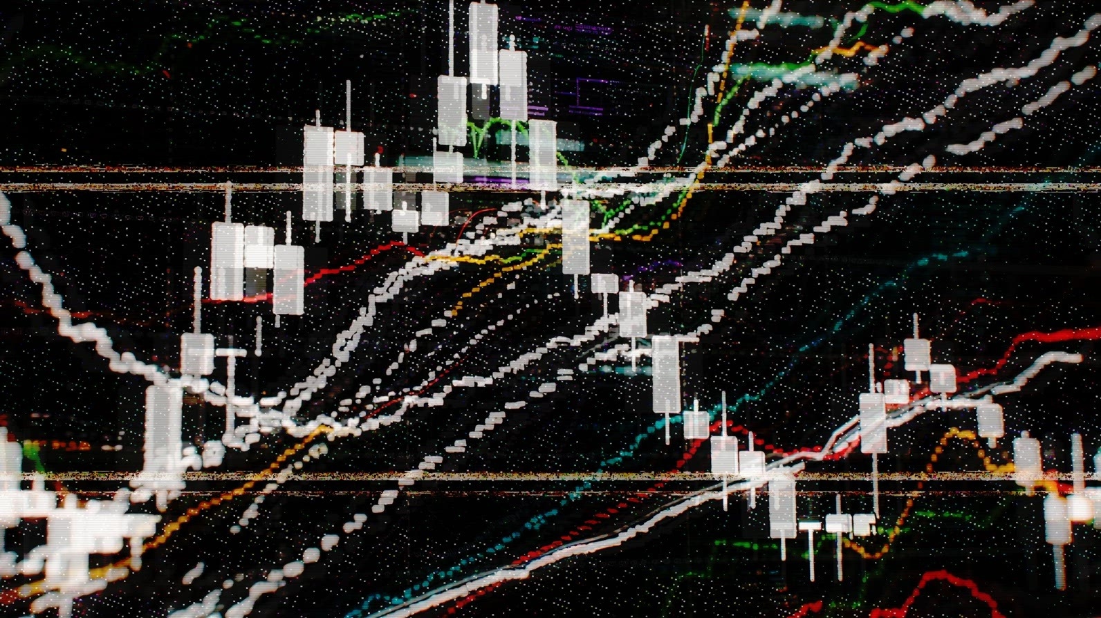 Cyberpunk Stock Ticker Chart 1