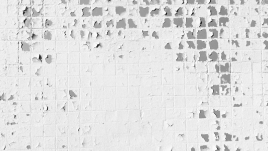 A textured wall background with peeling white paint and a grid A textured wall background with peeling white paint and a grid